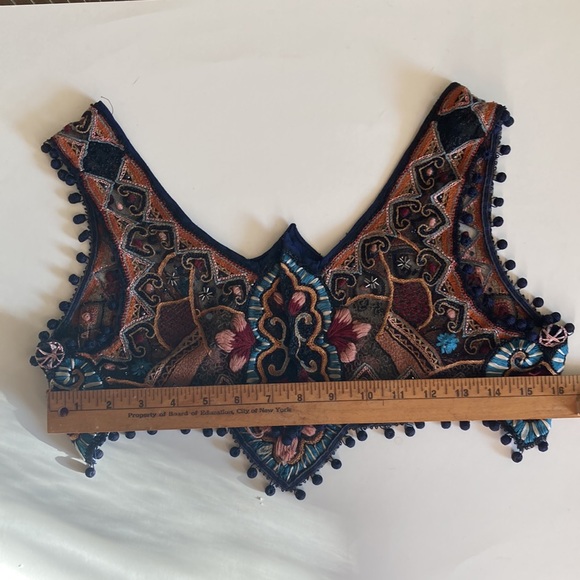 Vintage Antique handmade cropped bolero vest top - Picture 11 of 16